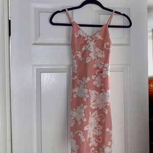 Old Navy Pink Floral Beach Dress